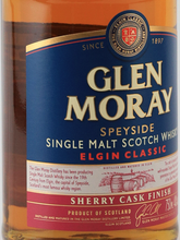 Load image into Gallery viewer, Glen Moray Sherry Cask Finish 750ml Old Label