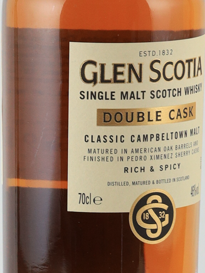 Glen Scotia Double Cask Old Label