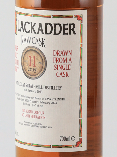 Black Adder Raw Cask Strathmill 11 Years 2013