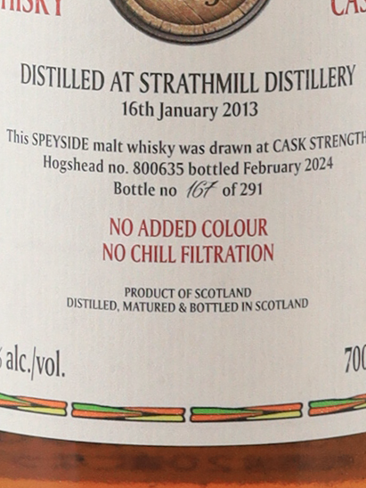 Black Adder Raw Cask Strathmill 11 Years 2013