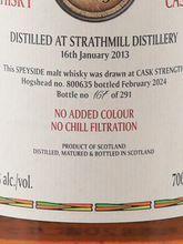 Load image into Gallery viewer, Black Adder Raw Cask Strathmill 11 Years 2013