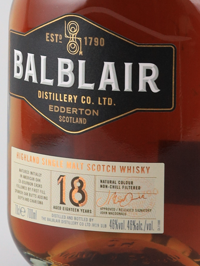 Balblair 18 Years