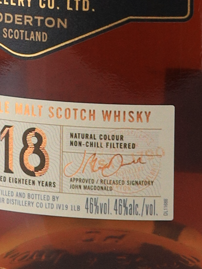 Balblair 18 Years