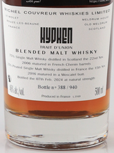 Load image into Gallery viewer, Michel Couvreur Hyphen Double Origin Blended Whiskey