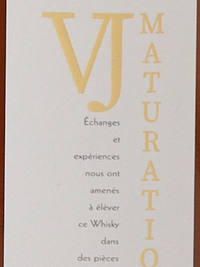 Michel Couvreur Whisky Van Jone 2024 Edition