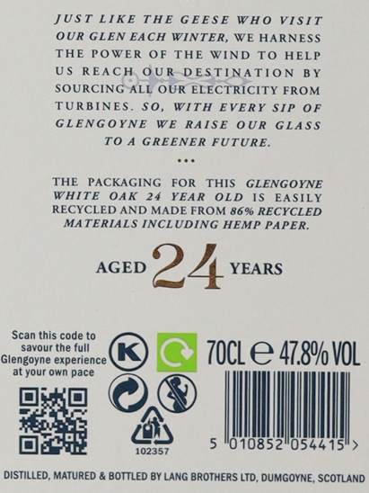 Glengoyne White Oak 24 Years