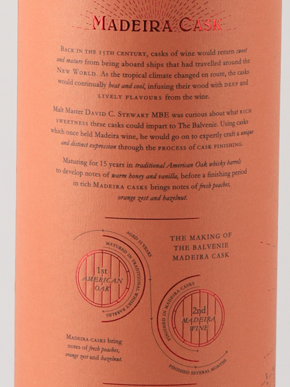 Balvenie 15 Years Madeira Cask