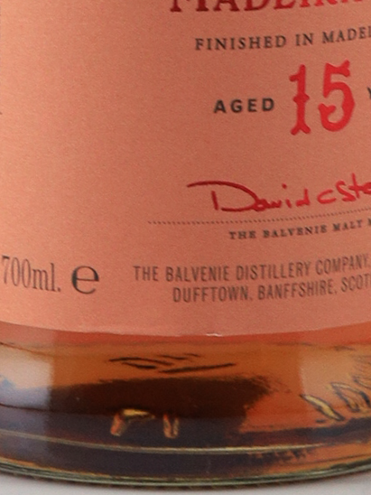 Balvenie 15 Years Madeira Cask