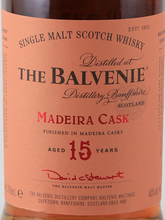 Load image into Gallery viewer, Balvenie 15 Years Madeira Cask
