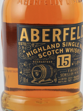 Load image into Gallery viewer, Aberfeldy 15 Years Cadeillac Cask
