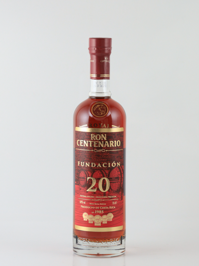 Ron Centenario 20 Years Fundacion Glass Pack