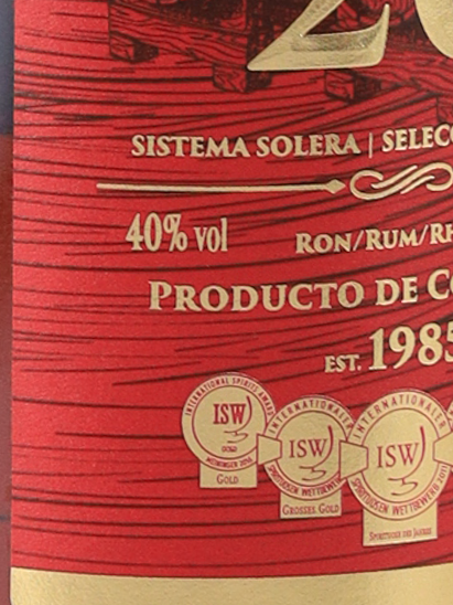 Ron Centenario 20 Years Fundacion Glass Pack