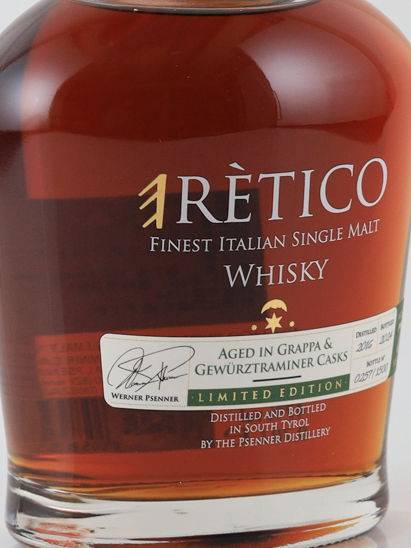 Eretico Whisky Gewürztraminer Cask 7 Years