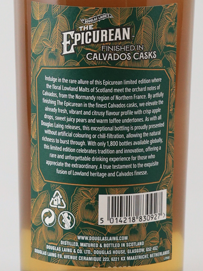 The Epicurean Calvados Finish