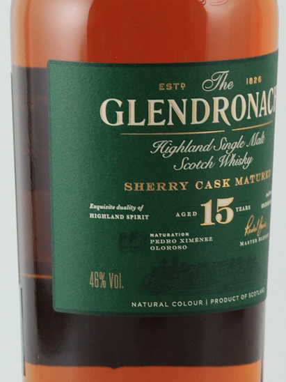 Glendronach 15 Years New Label