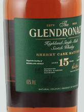 Load image into Gallery viewer, Glendronach 15 Years New Label