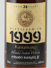 Load image into Gallery viewer, Kingsbury Gold Miltonduff 24 Years 1999