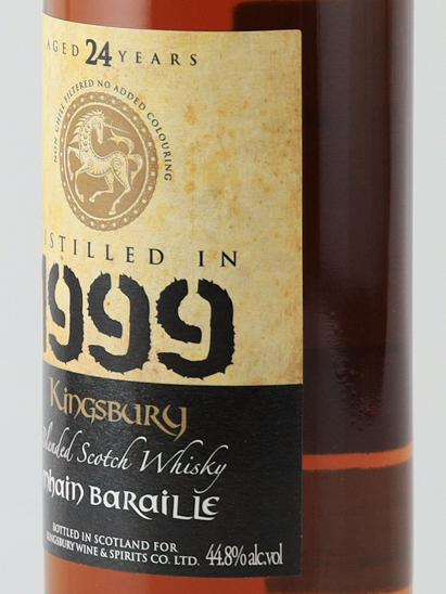 Kingsbury Gold Miltonduff 24 Years 1999