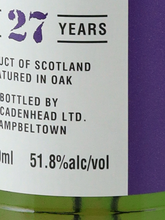 Load image into Gallery viewer, CADENHEAD'S Enigma Blended Malt 27 years 51.8%