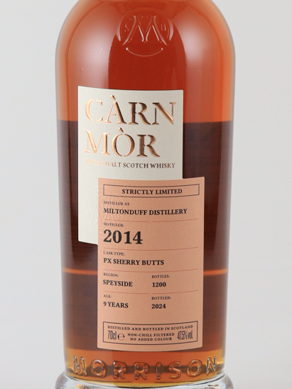 Carn Mor Strictly Limited Miltonduff 9 Years 2014