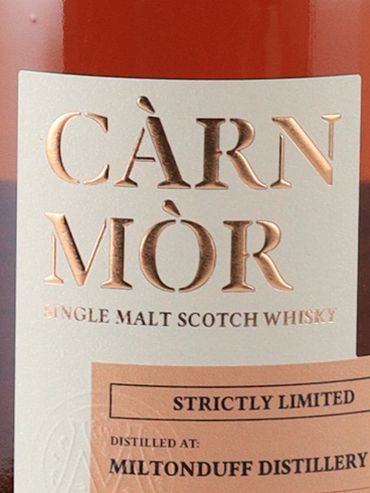 Carn Mor Strictly Limited Miltonduff 9 Years 2014