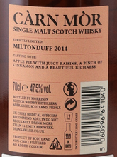 Load image into Gallery viewer, Carn Mor Strictly Limited Miltonduff 9 Years 2014