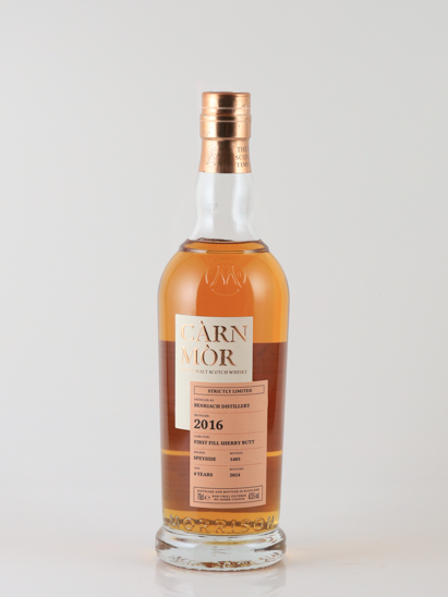Carn Mor Strictly Limited Benriach 8 Years 2016