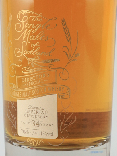 The Single Malts of Scotland Director's Special Imperial 34 Years
