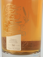 Load image into Gallery viewer, The Single Malts of Scotland Director's Special Imperial 34 Years