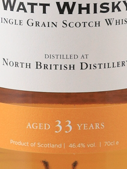Watt Whisky North British 33 Years 1991