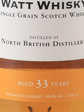 Load image into Gallery viewer, Watt Whisky North British 33 Years 1991