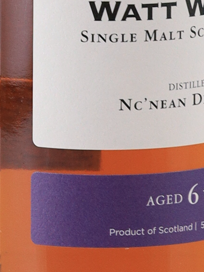 Watt Whisky Nc'Nean 6 Years 2018