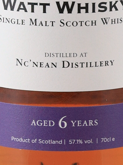 Watt Whisky Nc'Nean 6 Years 2018
