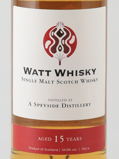 Watt Whisky Speyside Malt 15 Years 2009