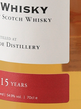 Load image into Gallery viewer, Watt Whisky Speyside Malt 15 Years 2009