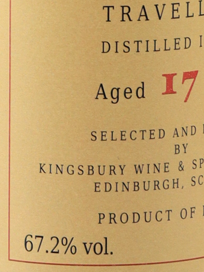 Kingsbury Authentic Belize Rum 17 Years 2007