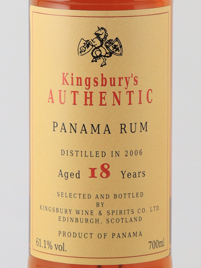 Kingsbury Authentic Panama 18 Years 2006