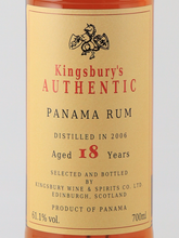 Load image into Gallery viewer, Kingsbury Authentic Panama 18 Years 2006