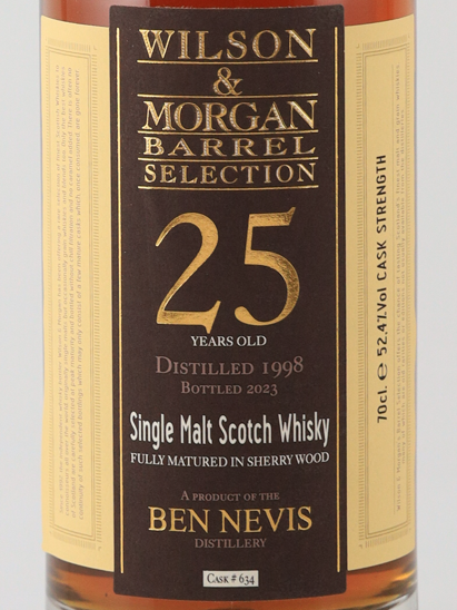 Wilson & Morgan Ben Nevis 25 Years 1998