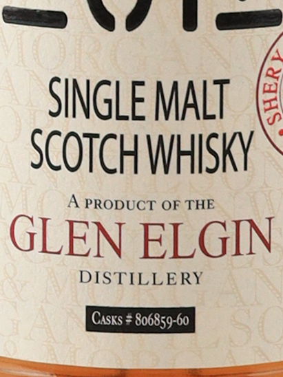 Wilson & Morgan Glen Elgin 2012/2024