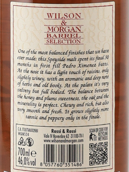 Wilson & Morgan Glen Elgin 2012/2024