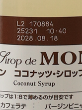 Load image into Gallery viewer, Monin Coconut Syrup 700ml