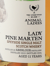 Load image into Gallery viewer, Animal Lady Lady Pine Marten Aberlour 11 Years 2013