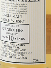 Load image into Gallery viewer, Battlehill Glenrothes 10 Years 2013