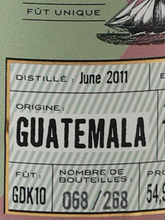 Load image into Gallery viewer, Compagnie des Indes Guatemala 12 Years 2011