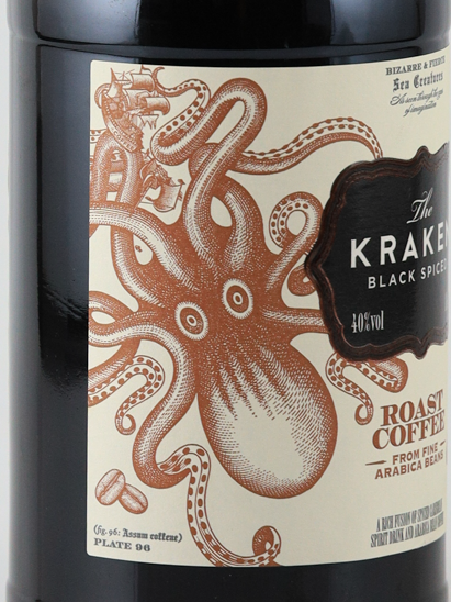 The Kraken Roast Coffee Black Spiced 1L