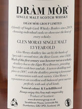 Load image into Gallery viewer, Dram mor Glen Moray 13 Years 2010