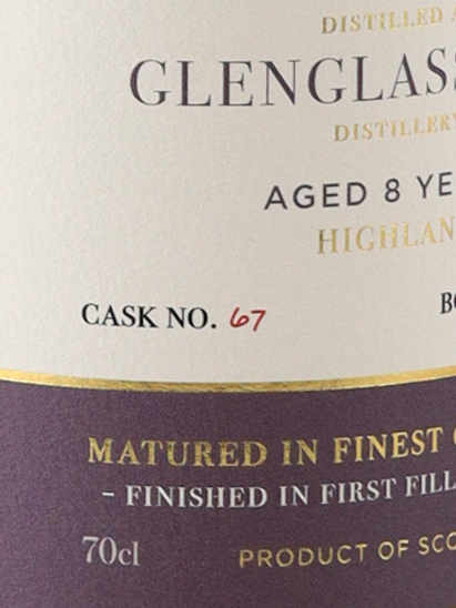 Dram mor Glenglassaugh 8 Years 2015