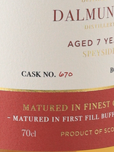 Load image into Gallery viewer, Dram mor Dalmore 7 Years 2016