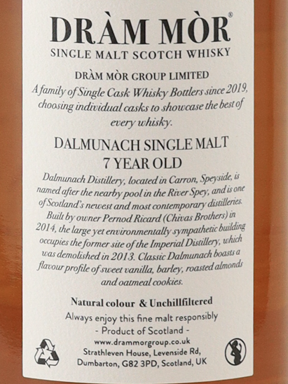 Dram mor Dalmore 7 Years 2016